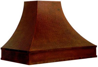 Vent-A-Hood JDH454C1OLAS Antique Hammered Copper with 54 Inch and 1200 CFM