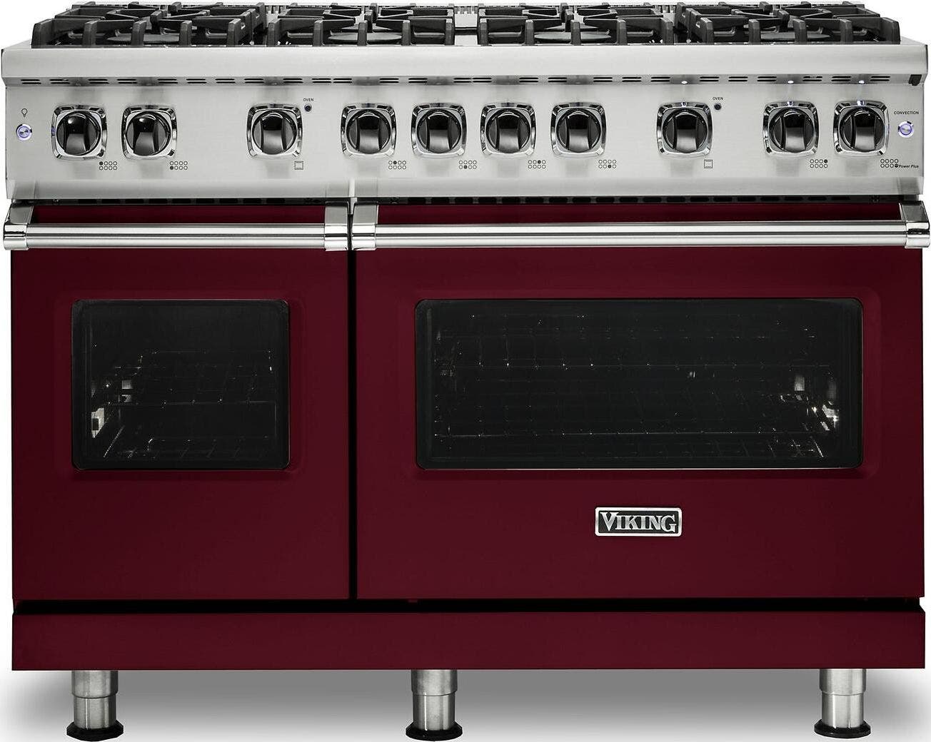 Viking VGR5488BBU Burgundy, Natural Gas