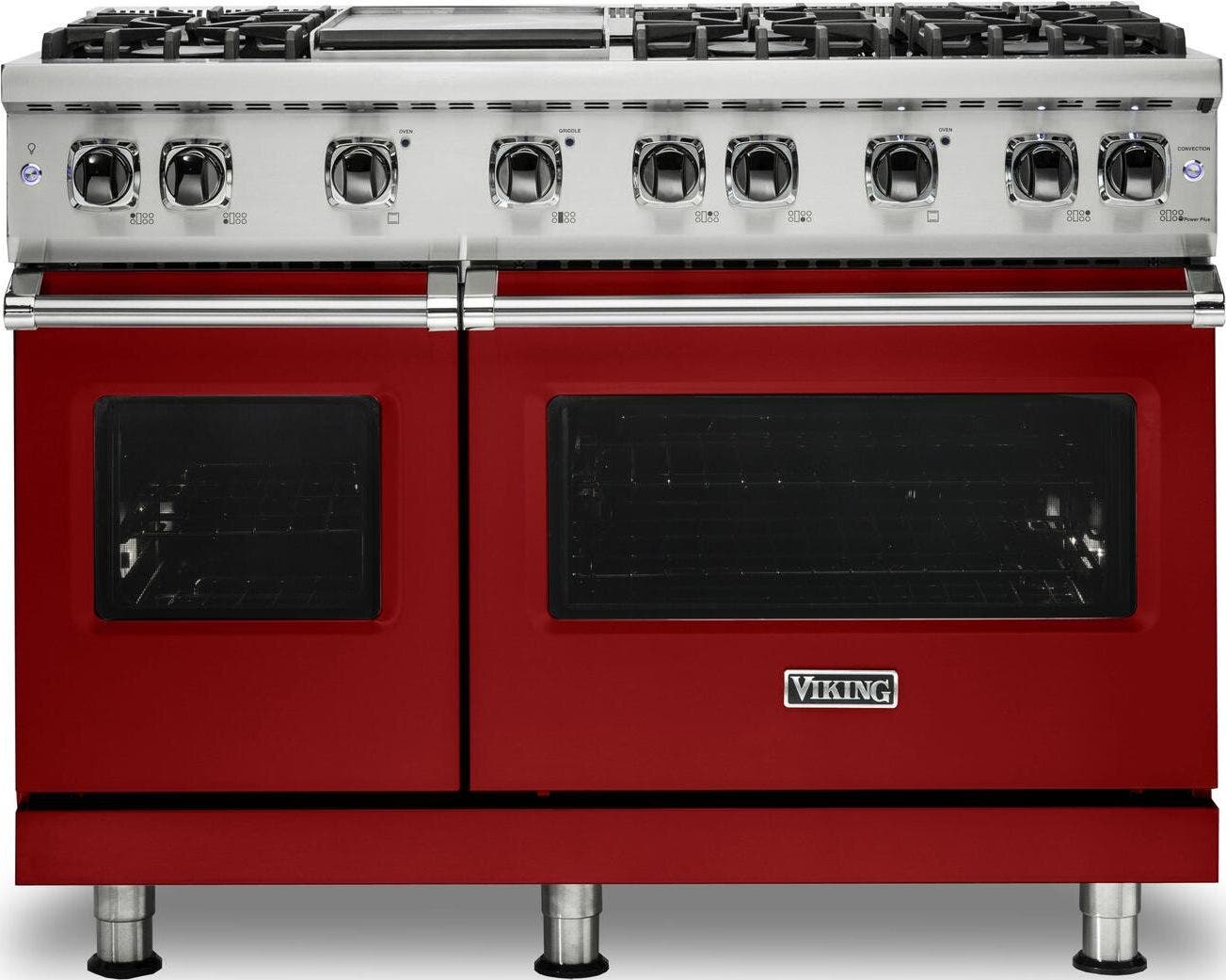 Viking VGR5486GAR Apple Red, Natural Gas