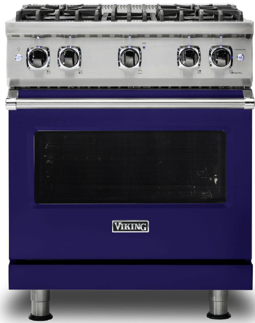 Viking VGR5304BCB Cobalt Blue with Natural Gas