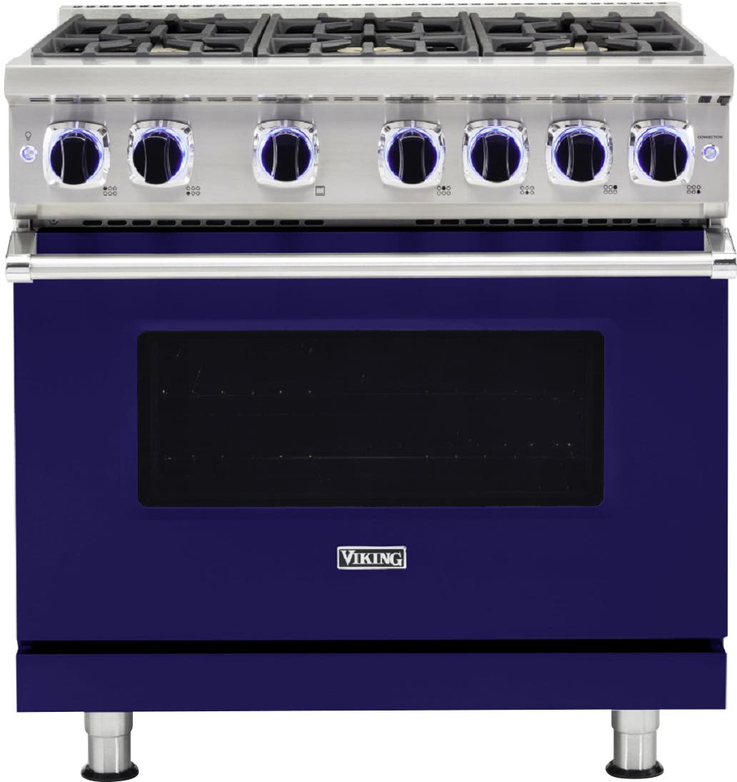 Viking VGR73626BCBLP Cobalt Blue with Liquid Propane