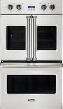 30 Inch French Door Double Wall Oven with Vari-Speed Dual Flow™, Optional Preheat, Gourmet-Glo™ Glass, CoolLit™ LED lights, Halogen Lights, TruGlide™ Racks, Digital Clock, Delay Start, Steam Clean, Convection Bake and TruConvec™ Convection