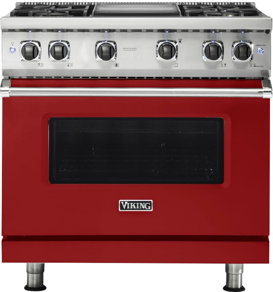 Viking VGR5364GARLP Apple Red with Liquid Propane