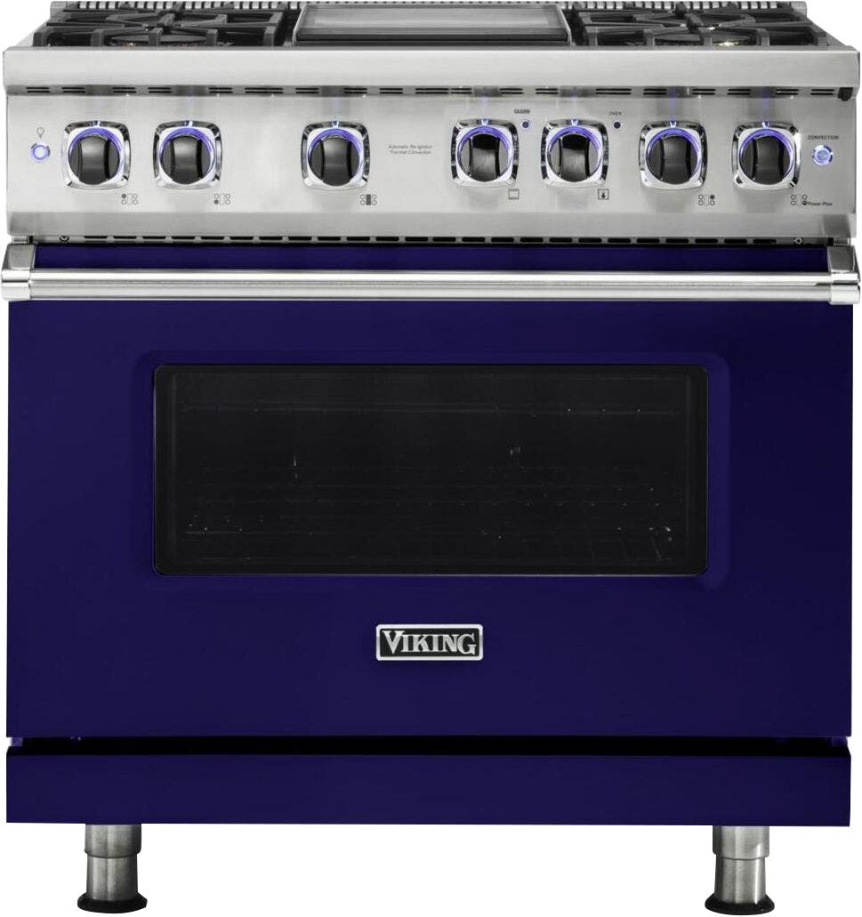 Viking VDR73624GCB Cobalt Blue, Natural Gas