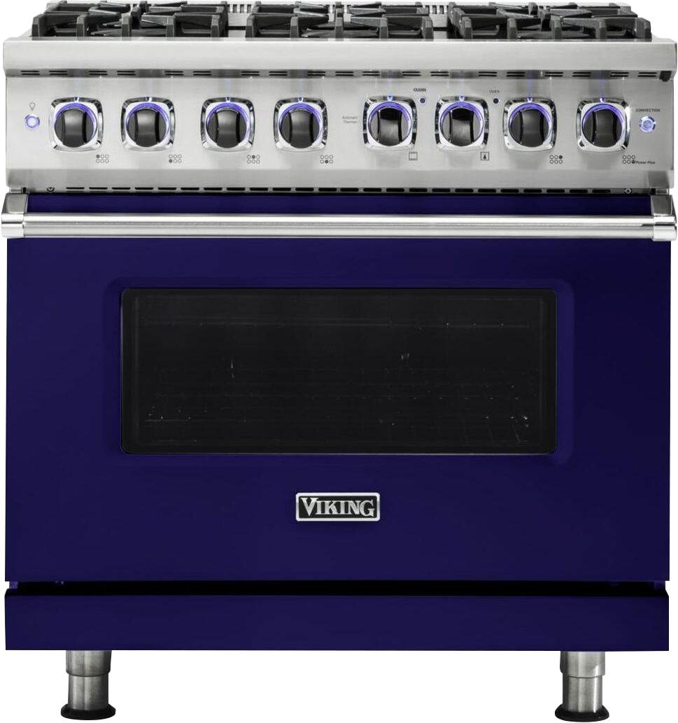 Viking VDR73626BCB Cobalt Blue, Natural Gas