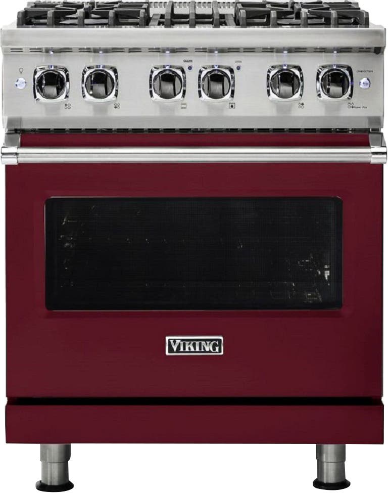 Viking VDR5304BBU Burgundy, Natural Gas