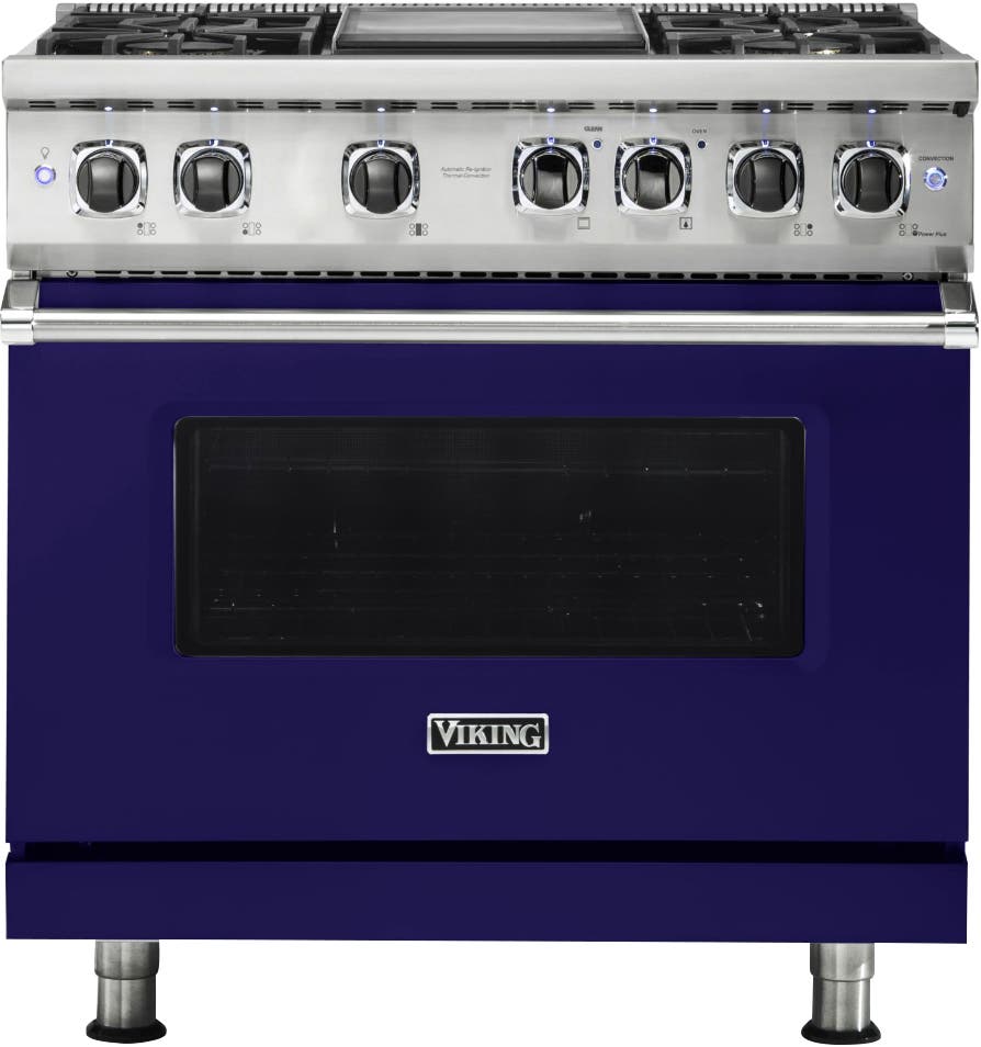 Viking VDR5364GCB Cobalt Blue, Natural Gas