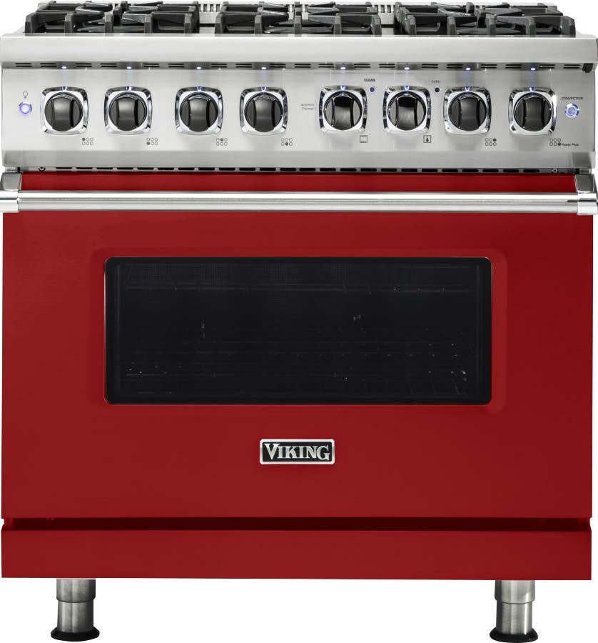 Viking VDR5366BAR Apple Red, Natural Gas