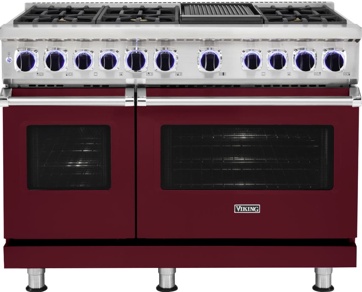 Viking VDR74826GBULP Burgundy, Liquid Propane