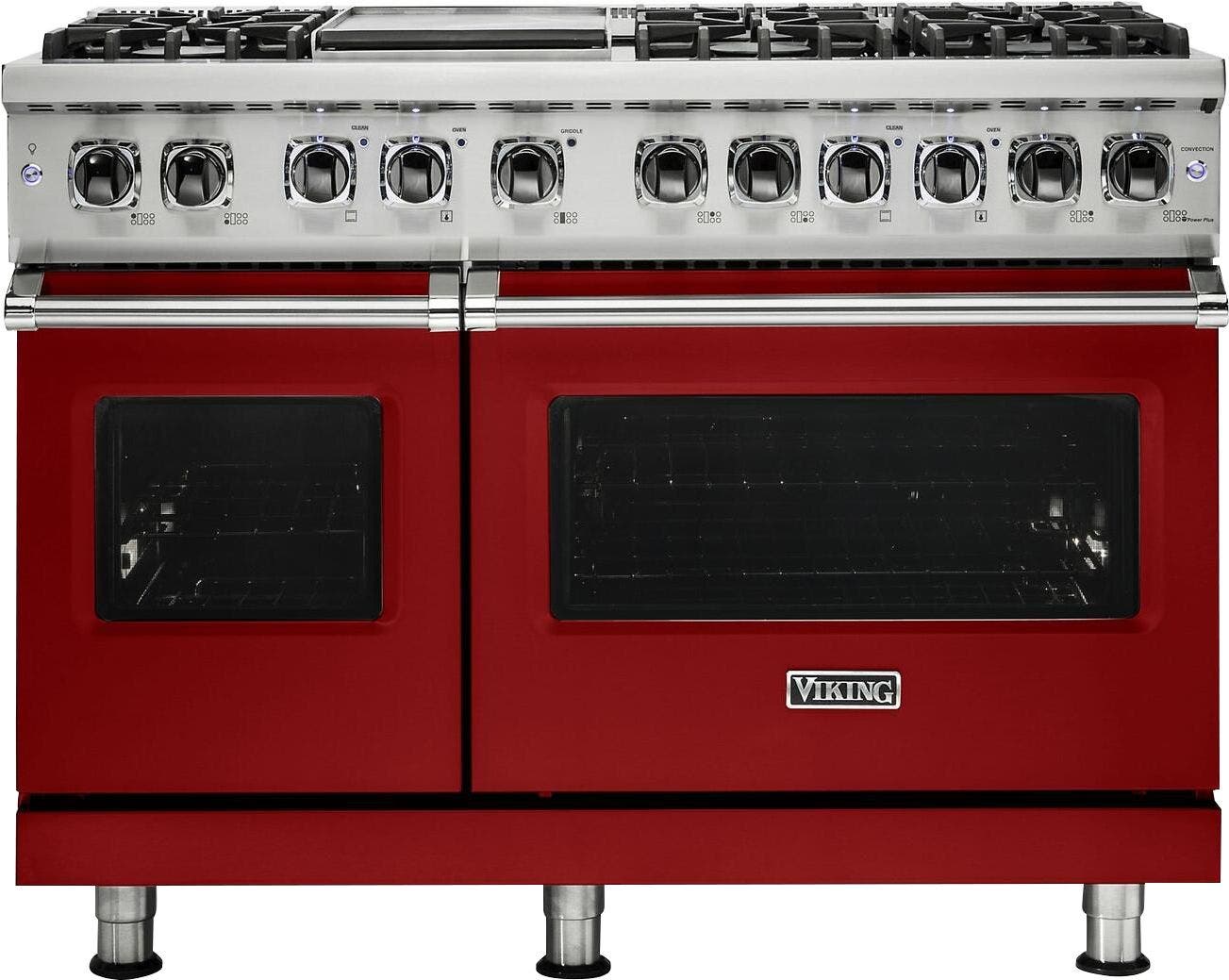 Viking VDR5486GAR Apple Red, Natural Gas