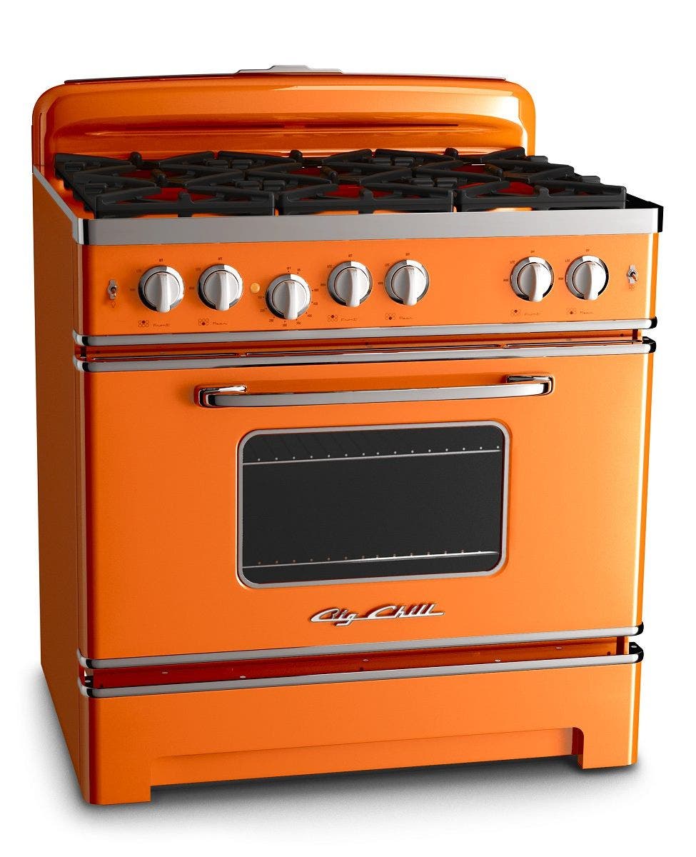 Big Chill BCR36ORNG Orange, Natural Gas