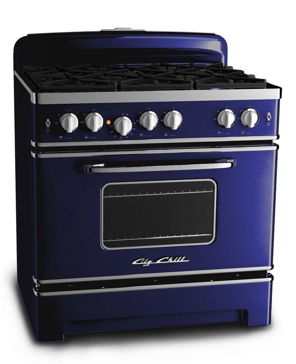 Big Chill BCR36CBLP Cobalt Blue, Liquid Propane