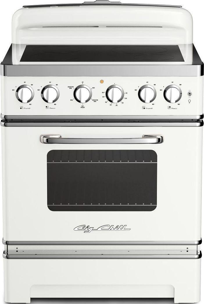 Big Chill BCRI30WT 30 Inch All Electric Freestanding Retro