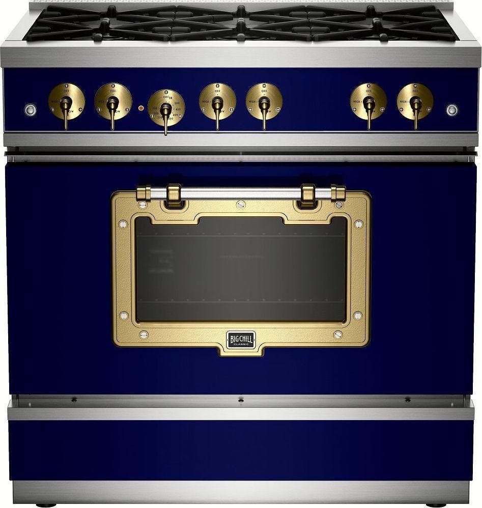 Big Chill BCS36CLACBLP Cobalt Blue, Liquid Propane
