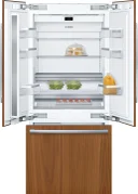 36 Inch Built-In French Door Smart Refrigerator with 19.4 cu. ft. Total Capacity, Ice Maker, UltraClarityPro™ Water Filter, Optiflex® Hinge, Remote Monitoring/Control, SuperCool, MultiAirFlow™, SuperFreeze, Star-K Certified and ENERGY STAR® Qualified