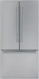 36 Inch Freestanding French Door Smart Refrigerator with 20.8 cu. ft. Total Capacity, Internal Water Dispenser, and Diamond Ice Maker