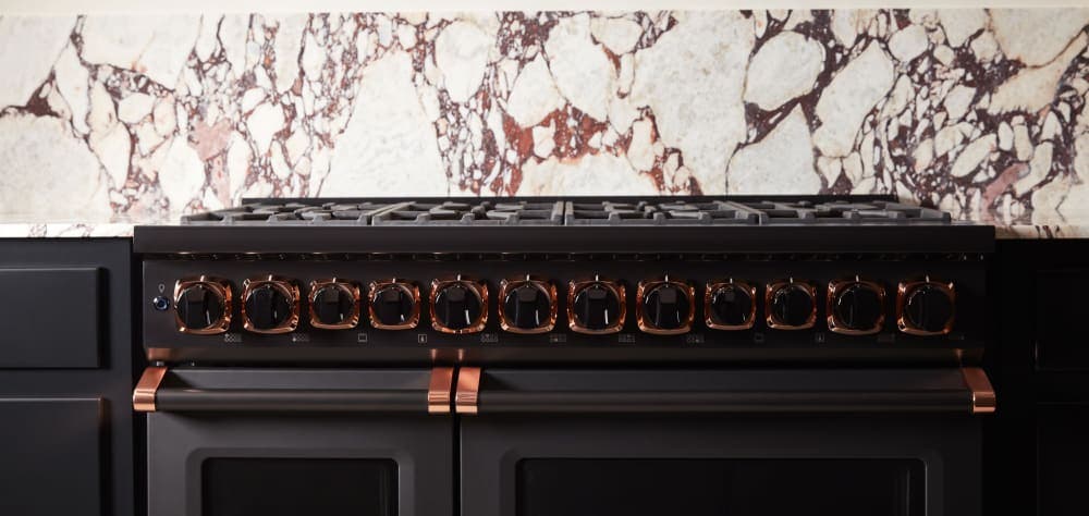 Viking VDR74828BBORG Cast Black with Rose Gold