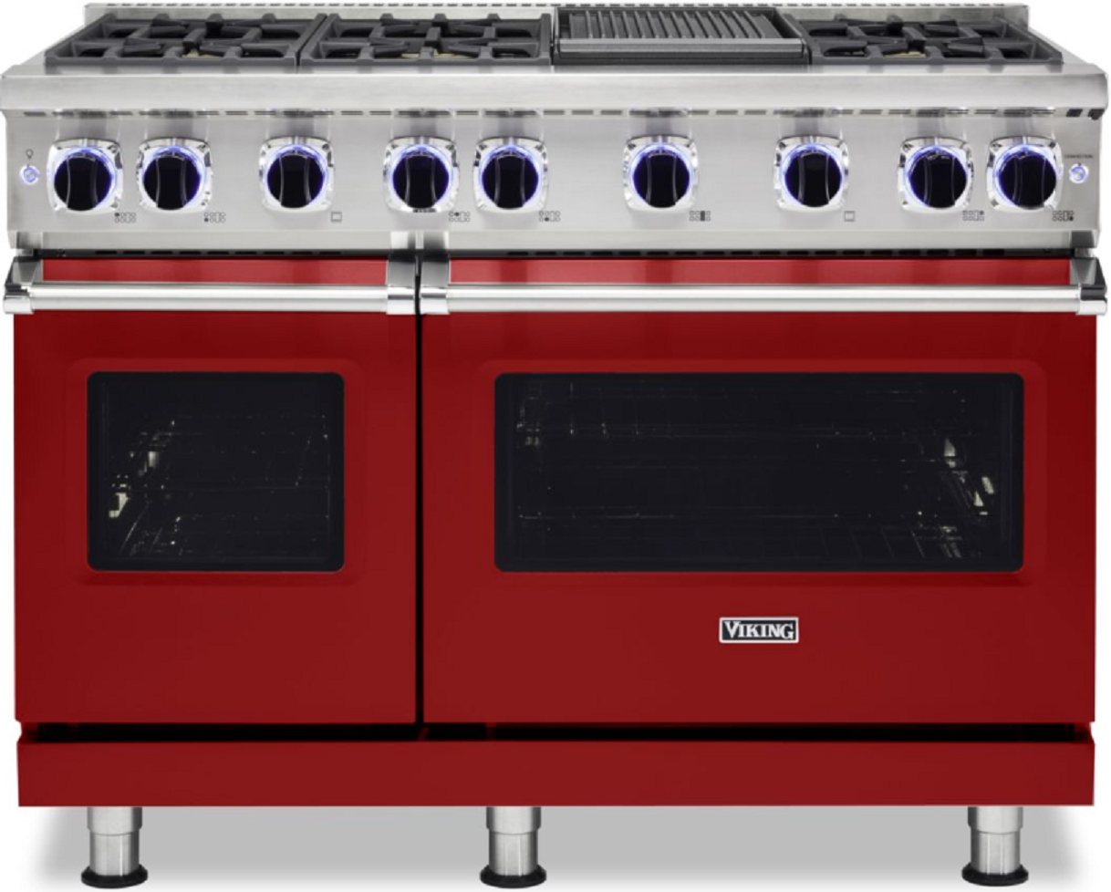 Viking VGR74826GARLP Apple Red, Liquid Propane