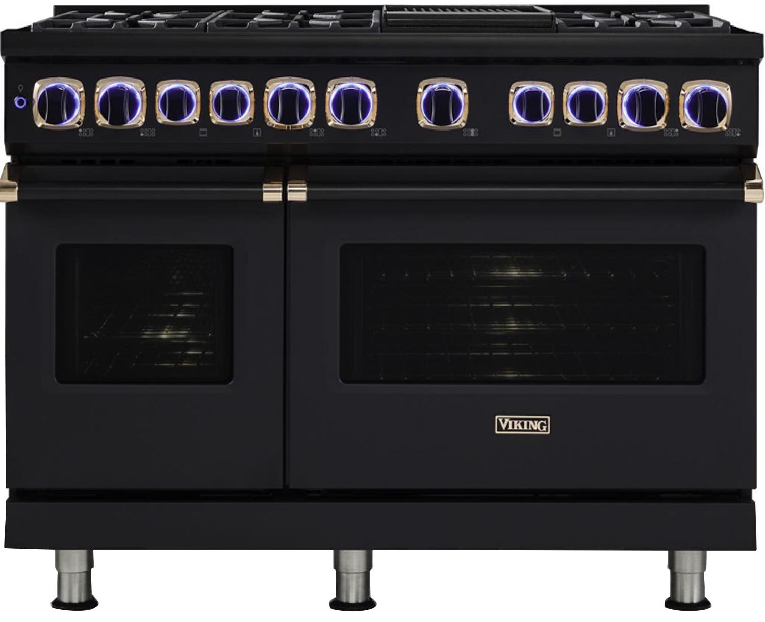 Viking VDR74828BBORG Cast Black with Rose Gold