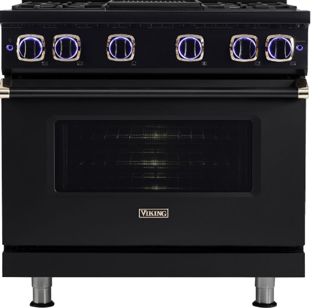 Viking VGR73624GBORG Cast Black with Rose Gold