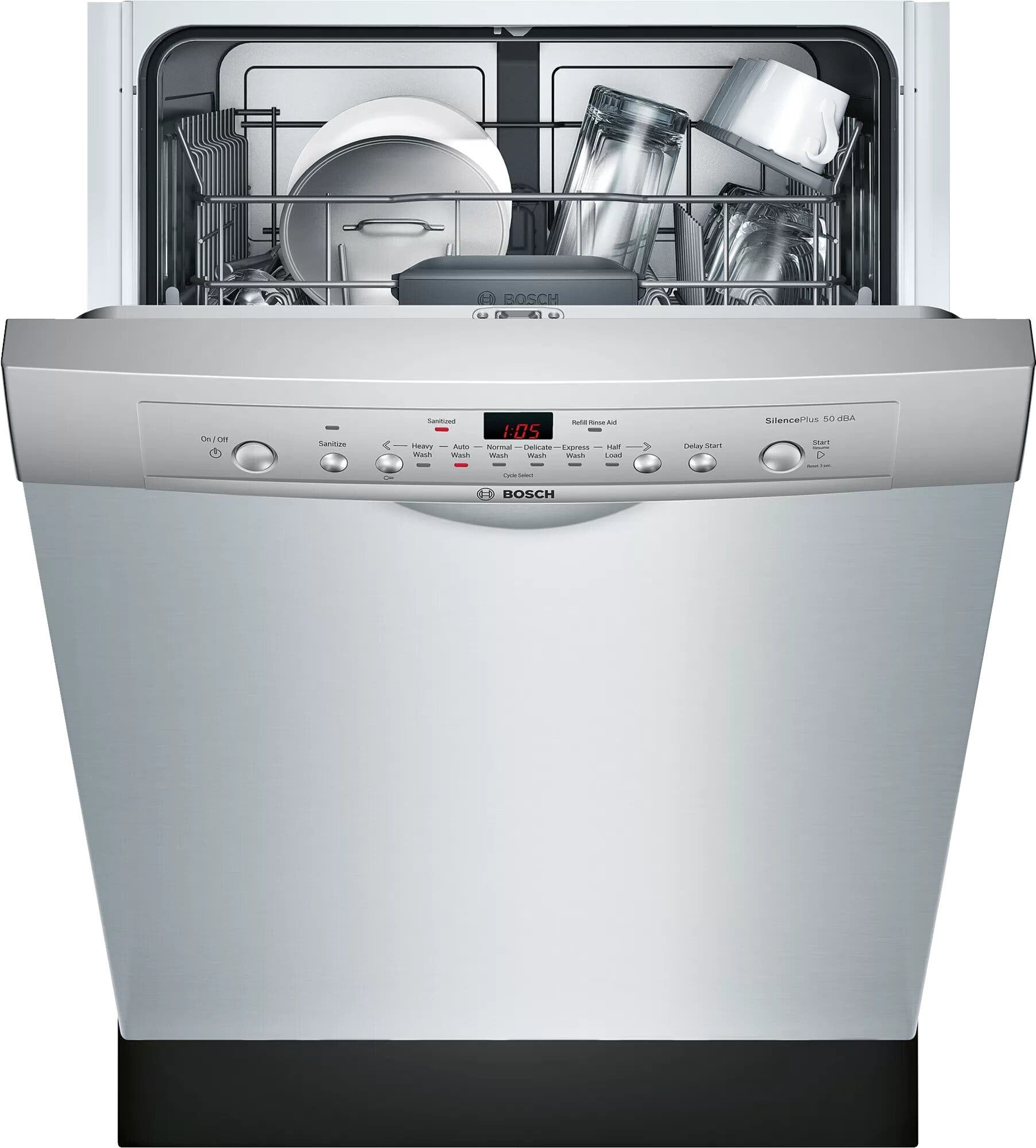 Bosch SHE3ARB5UC Stainless Steel
