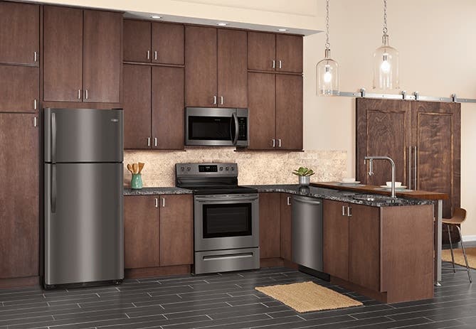 Frigidaire FFMV1645TD Black Stainless Steel