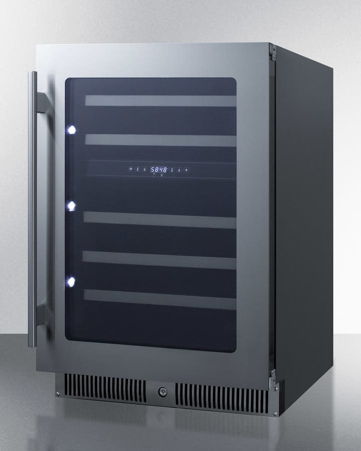 Summit CL244WC Stainless Steel and Black
