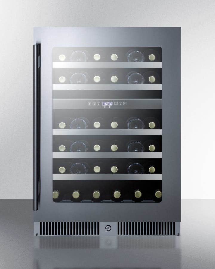 Summit CL244WC Stainless Steel and Black