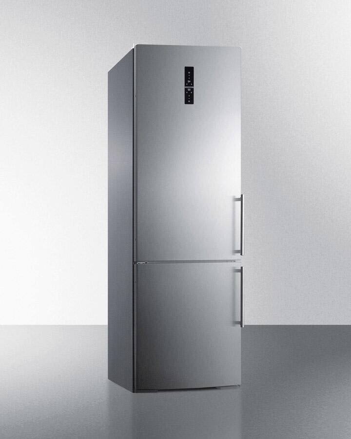 Summit FFBF249SSBILHD Stainless Steel, Ice Maker, Left Hinge