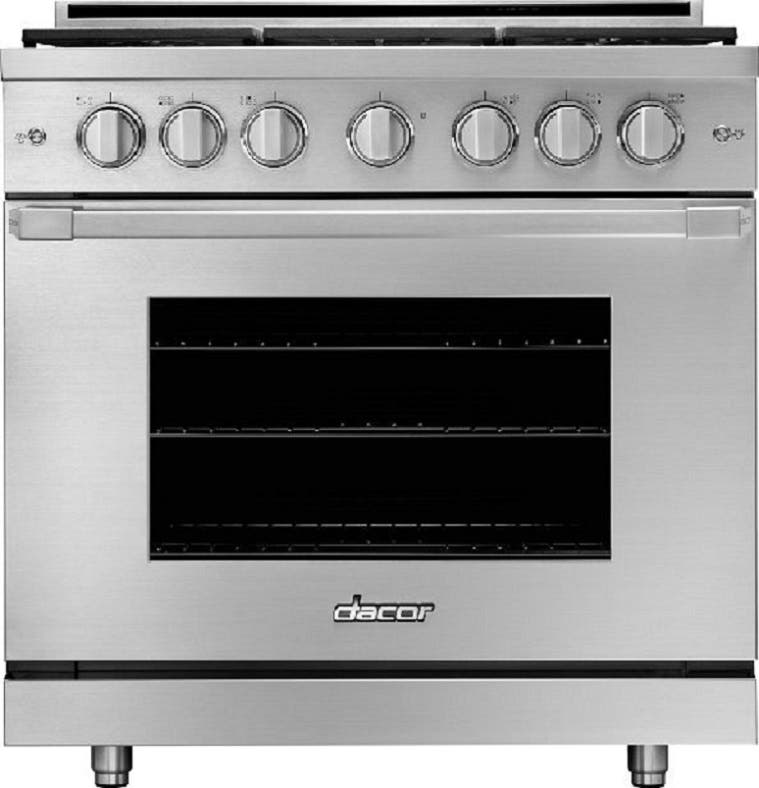 Dacor HGPR36CANG Stainless Steel, Natural Gas