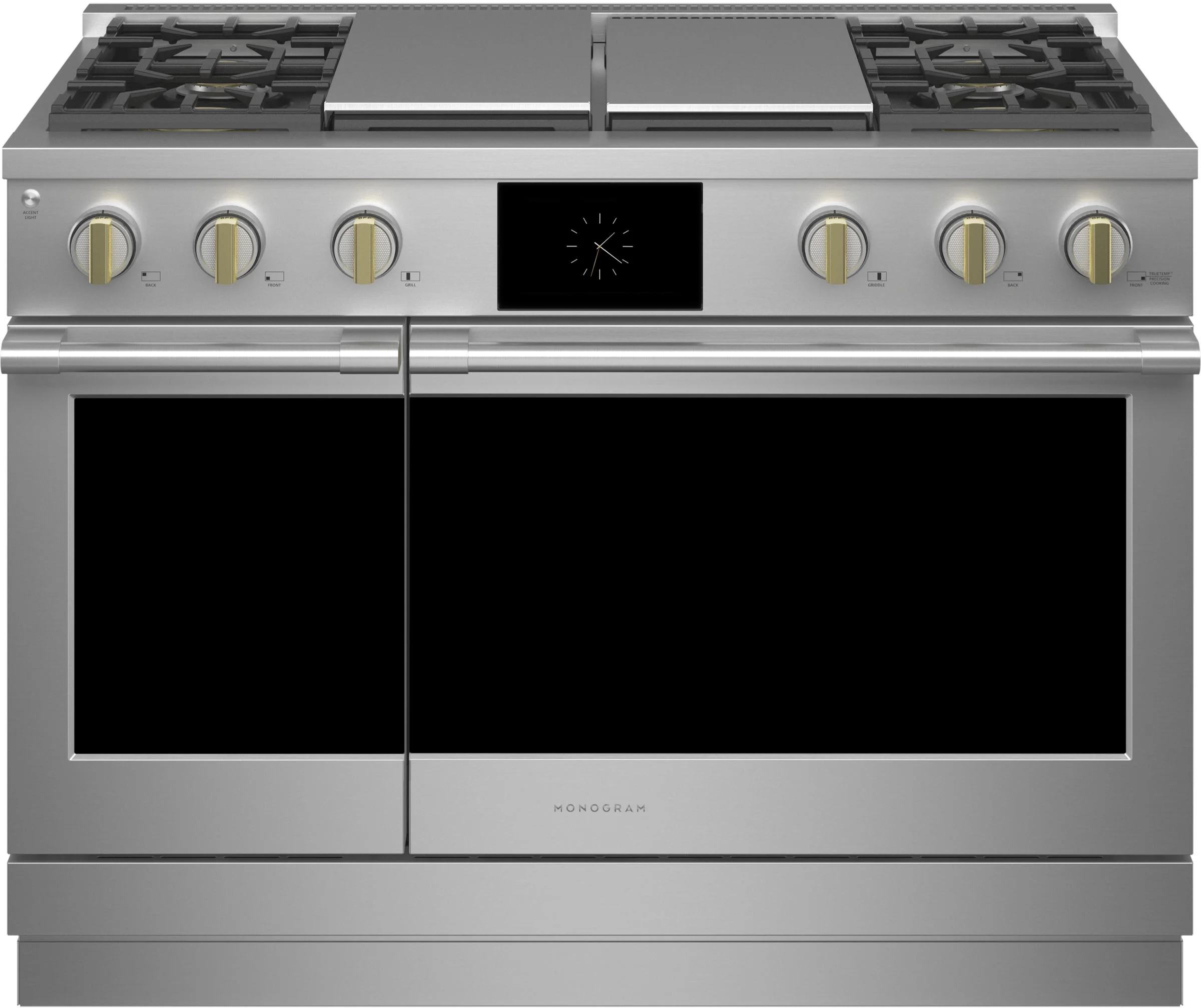 Monogram ZDP484NGTSS 48 Inch Freestanding Professional Dual Fuel