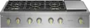48 Inch Slide In Professional Gas Rangetop with 6 Sealed Burners, Griddle