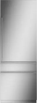 30 Inch, 14.5 Cu. Ft. Built-In Bottom Mount Refrigerator with Single or Dual Installation