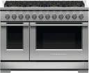 48" Professional Gas Range: 8 Burners