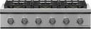 36" Professional Rangetop: 6 Burners