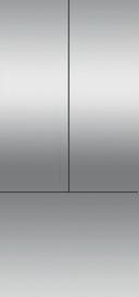 36" Integrated French Door 72" H Door Panel