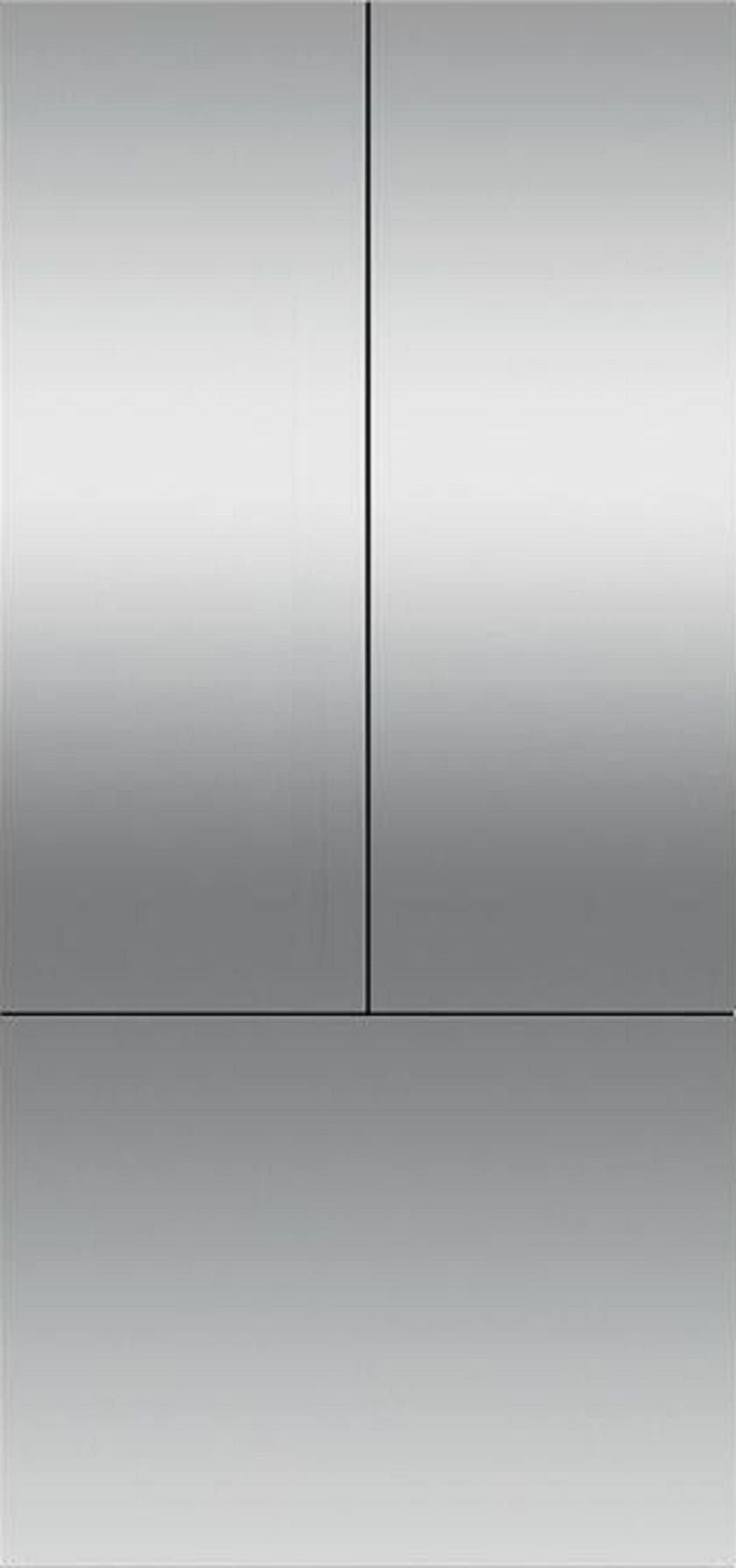 36" Integrated French Door 84" H Stainless Steel I&W Door Panel **Required for RS36A80U1"** (Handles not Included)