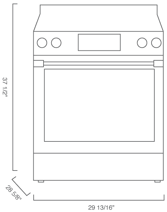 Blomberg BGR30420SS Stainless Steel, Natural Gas