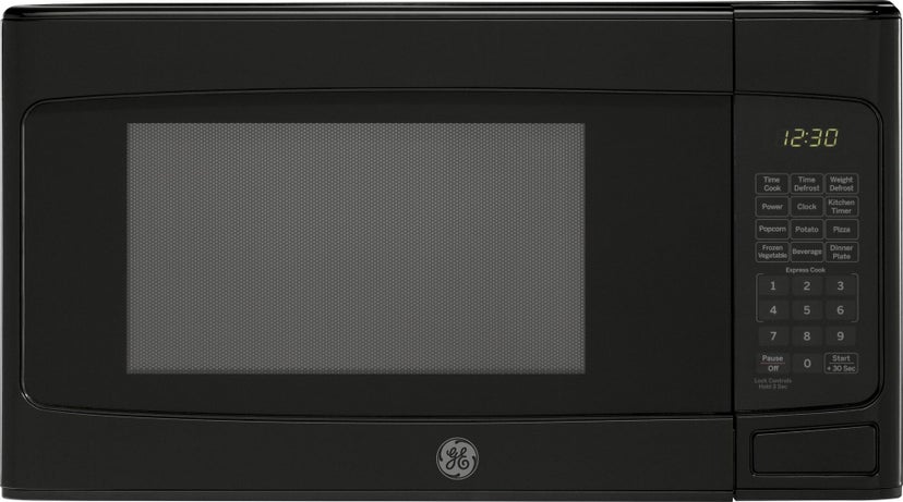 GE JESP113DPBB 20 Inch Countertop Microwave Oven with 1.1 cu. ft....