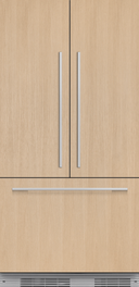 36 Inch Built-In French Door Refrigerator with 16.8 Cu. Ft. Capacity, ActiveSmartâ„¢ Technology, Adjustable Shelves, Adaptive Defrost, LED Lighting, Ice Maker, Sabbath Mode, and ENERGY STAR