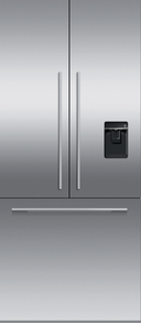 36" Integrated French Door Refrigerator Freezer, 80" Height, 16.8 cu ft, Ice & Water **F&P Stainless Panels Required**