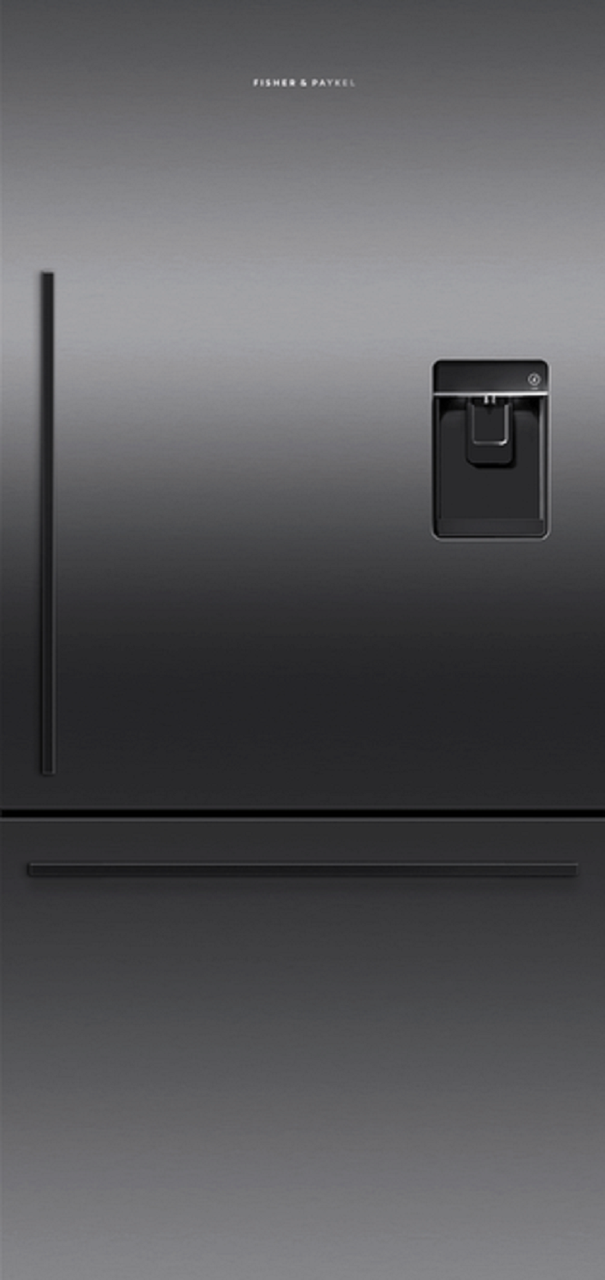 Fisher Paykel RF170WDRUB5 Black Stainless Steel, Right Hinge