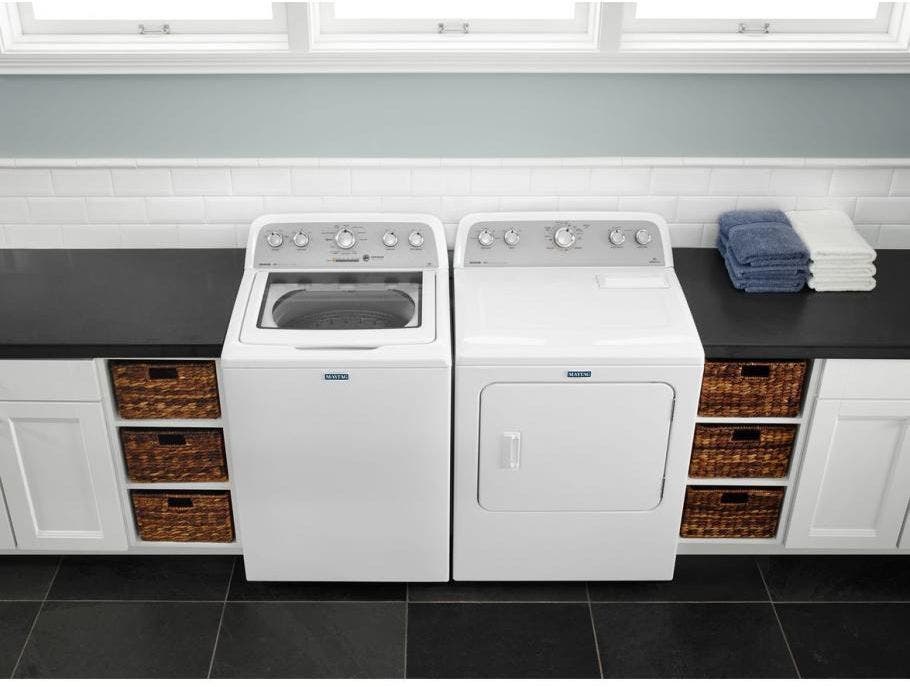 Maytag MEDX655DW White