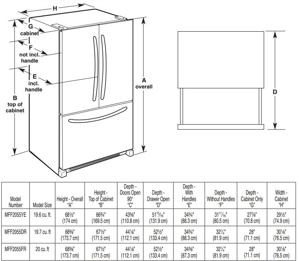 Maytag MFF2055FRZ Fingerprint Resistant Stainless Steel