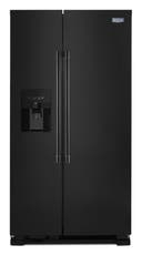 36 Inch Freestanding Side by Side Refrigerator with 24.5 Cu. Ft. Total Capacity, Fingerprint Resistant, Soft Freeze Bin, Ice Maker, External Ice/Water Dispenser, EveryDrop™ Water Filter, and ADA Compliant