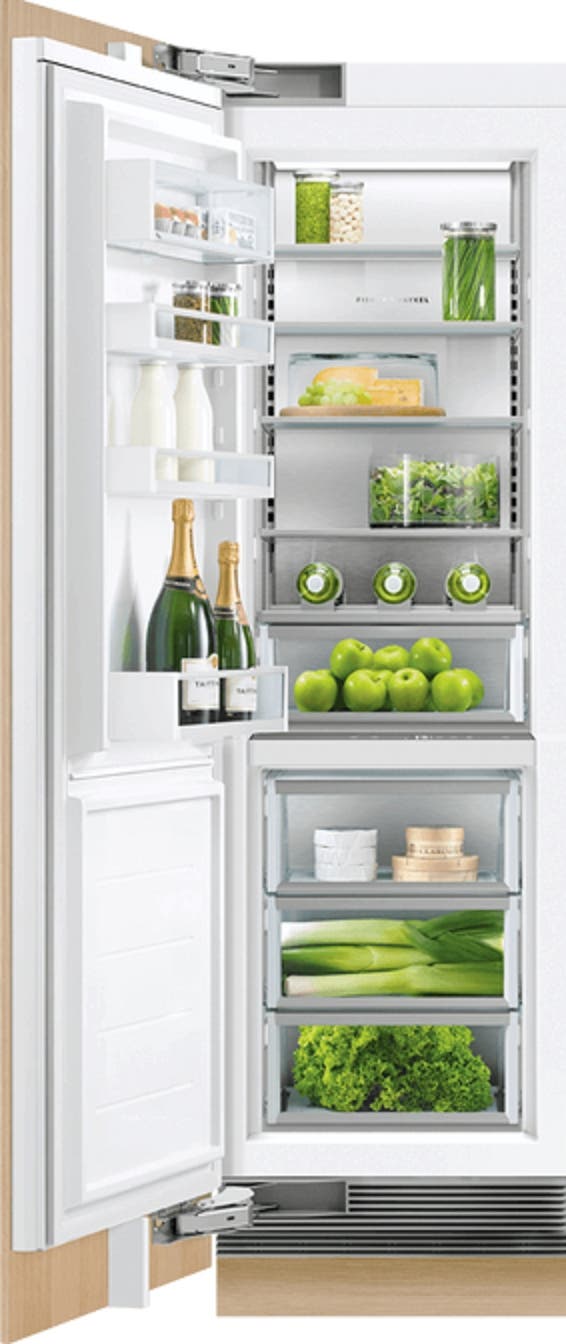 Fisher Paykel RS2484SLK1 Panel Ready, Left Hinge with Stainless Steel Inter...