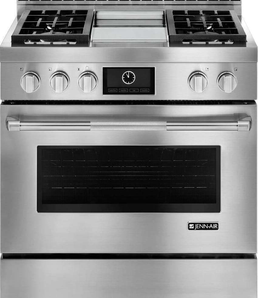 Jenn Air JGRP536WP Stainless Steel, Natural Gas