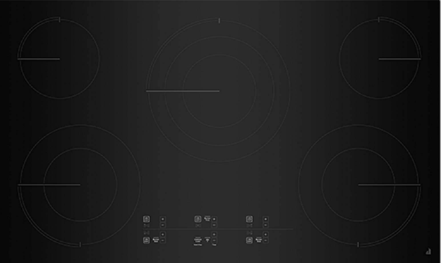 Jenn Air JEC4536HB Black with Oblivian Glass