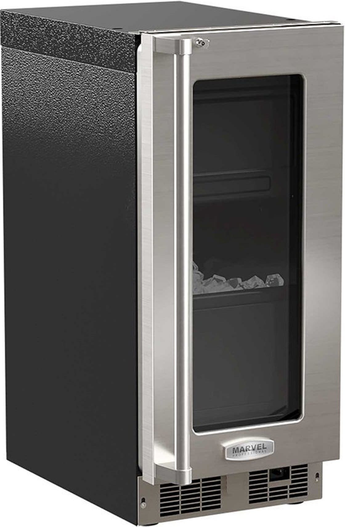 Marvel MP15CPG3RS Stainless Steel with Frame Glass, Right Hinge