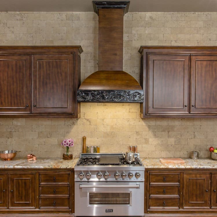 Zline 393ARRS36400 Antigua/Walnut, 36 Inch